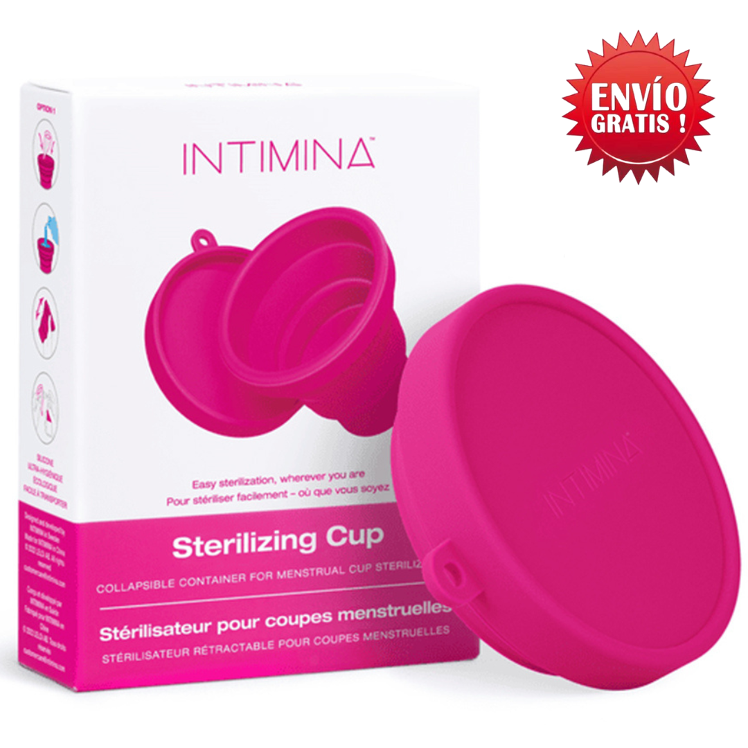 Vaso Esterilizador De Copa Menstrual Fucsia